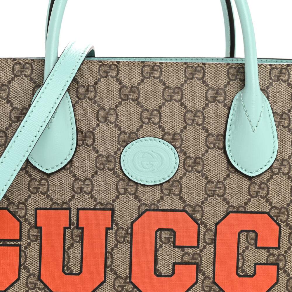 Gg Supreme Textured Dollar Calfskin Web #223760G16B - Picture 8 of 11